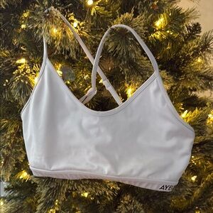 AYBL Women's Sleek White Bralette